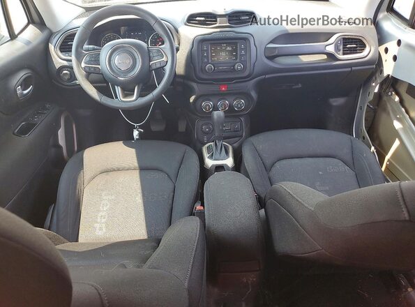 ZACCJBAB4HPF96936 2017 JEEP RENEGADE Silver Vista del salpicadero