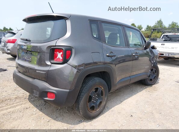 ZACCJBAB4HPG48887 2017 JEEP RENEGADE Gray Tył prawy