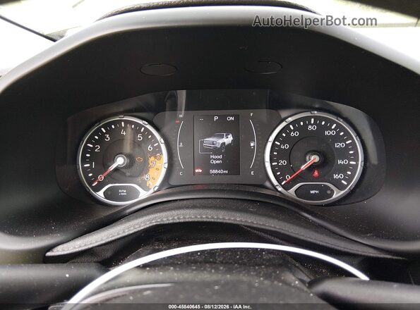 ZACCJBAB4HPG48887 2017 JEEP RENEGADE Gray Widok tylnych siedzeń