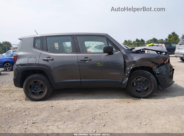ZACCJBAB4HPG48887 2017 JEEP RENEGADE Gray Widok wnętrza z tyłu