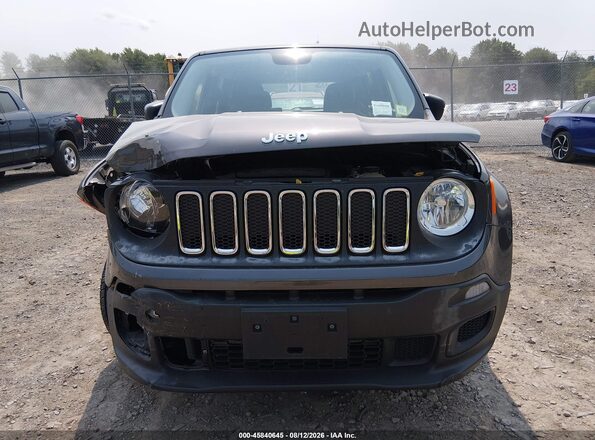 ZACCJBAB4HPG48887 2017 JEEP RENEGADE Gray Widok z przodu