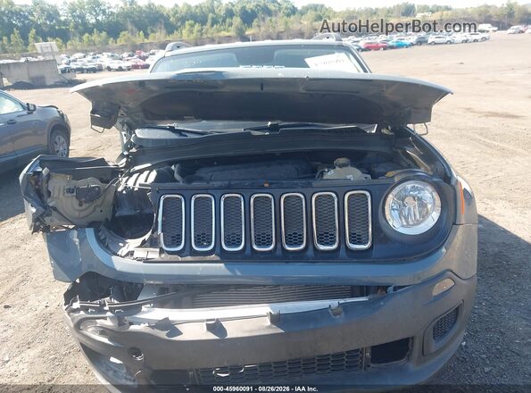 ZACCJBAB5HPG26560 2017 JEEP RENEGADE Gray Вид щитка приладів