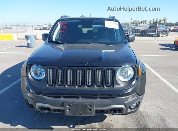 ZACCJBAB5JPH80272 2018 JEEP RENEGADE Черный Вид щитка приборов
