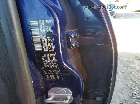 ZACCJBAB6HPG46459 2017 JEEP RENEGADE Синий Вид подкапотного пространства