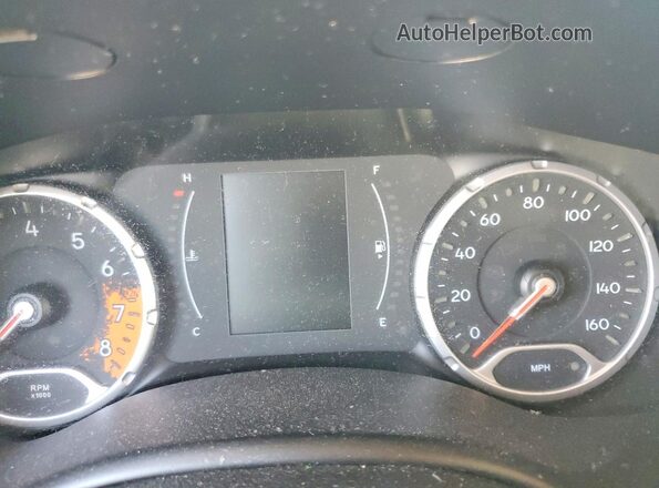 ZACCJBAB6HPG46459 2017 JEEP RENEGADE Синий Вид щитка приборов