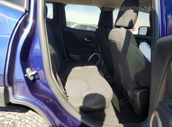 ZACCJBAB6HPG46459 2017 JEEP RENEGADE Синий Вид задних сидений