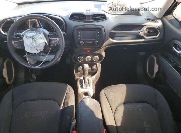 ZACCJBAB6HPG46459 2017 JEEP RENEGADE Синий Вид панели приборов
