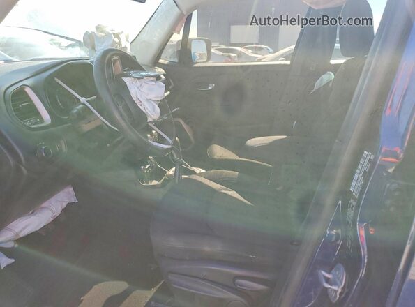 ZACCJBAB6HPG46459 2017 JEEP RENEGADE Синий Вид салона спереди