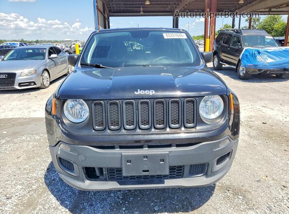 ZACCJBAB7JPH10109 2018 JEEP RENEGADE Black Դիմացի տեսք
