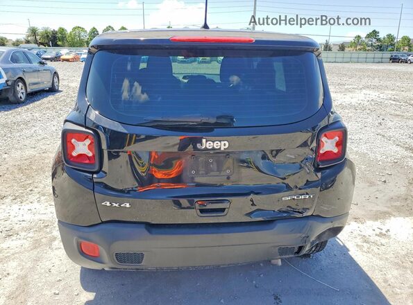 ZACCJBAB7JPH10109 2018 JEEP RENEGADE Black Հետևի տեսք