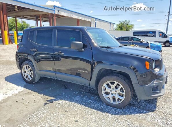 ZACCJBAB7JPH10109 2018 JEEP RENEGADE Black Առջևի աջ