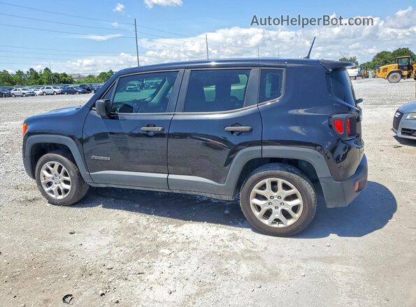 ZACCJBAB7JPH10109 2018 JEEP RENEGADE Black Հետևի ձախ