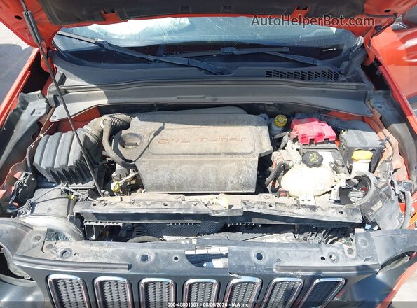 ZACCJBAB7JPJ42473 2018 JEEP RENEGADE Orange Vista trasera