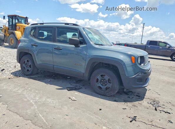 ZACCJBAB7JPJ46359 2018 JEEP RENEGADE Gray Przód prawy