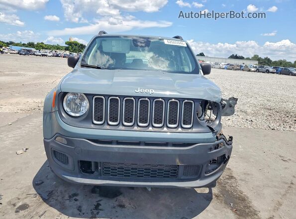 ZACCJBAB7JPJ46359 2018 JEEP RENEGADE Gray Widok z przodu
