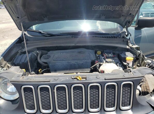 ZACCJBAB7JPJ46359 2018 JEEP RENEGADE Gray Widok komory silnika