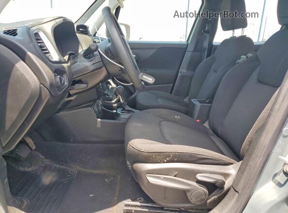 ZACCJBAB7JPJ46359 2018 JEEP RENEGADE Gray Widok wnętrza z przodu