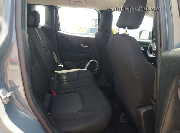 ZACCJBAB7JPJ46359 2018 JEEP RENEGADE Gray Widok wnętrza z tyłu