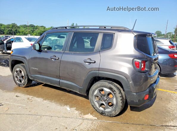 ZACCJBAB8JPH18414 2018 JEEP RENEGADE Серый Задняя левая четверть