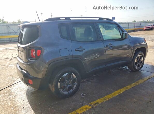 ZACCJBAB8JPH18414 2018 JEEP RENEGADE Серый Задняя правая четверть