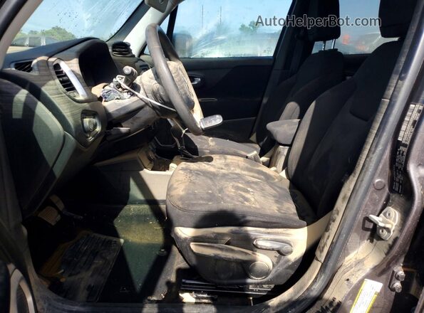ZACCJBAB8JPH18414 2018 JEEP RENEGADE Серый Вид салона спереди