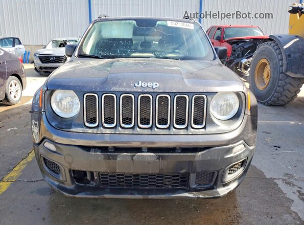 ZACCJBAB8JPH18414 2018 JEEP RENEGADE Серый Вид спереди