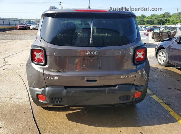 ZACCJBAB8JPH18414 2018 JEEP RENEGADE Серый Вид сзади