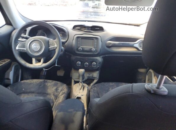 ZACCJBAB8JPH18414 2018 JEEP RENEGADE Серый Вид панели приборов