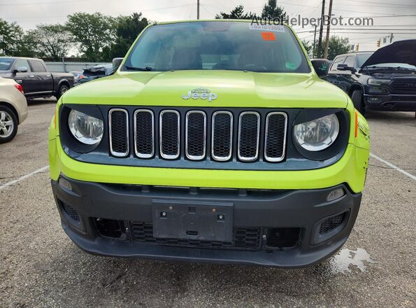 ZACCJBAB9HPG35178 2017 JEEP RENEGADE Green Front view