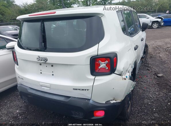 ZACCJBAB9JPH69386 2018 JEEP RENEGADE White უკანა მარჯვენა