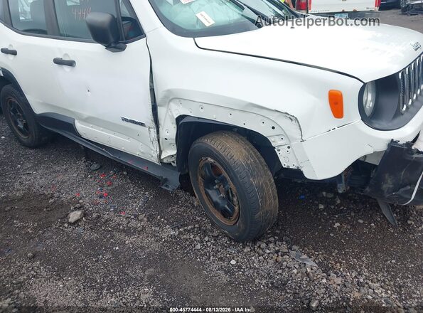 ZACCJBAB9JPH69386 2018 JEEP RENEGADE White წინა ხედი