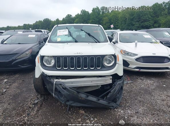 ZACCJBAB9JPH69386 2018 JEEP RENEGADE White წინა პანელის ხედი
