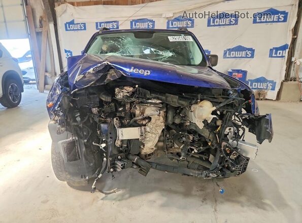 ZACCJBAH6HPE94560 2017 JEEP RENEGADE Blue Вид спереду