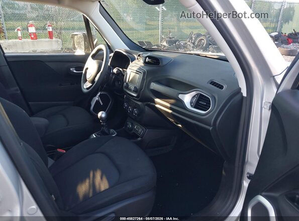 ZACCJBAH7JPH36911 2018 JEEP RENEGADE Silver Vista interior delantera