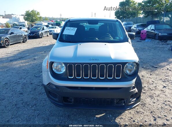 ZACCJBAH7JPH36911 2018 JEEP RENEGADE Silver Vista del salpicadero