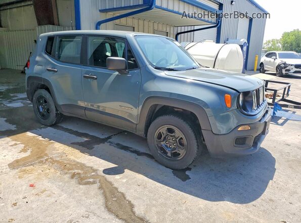 ZACCJBAH9HPF39278 2017 JEEP RENEGADE Gray Przód prawy
