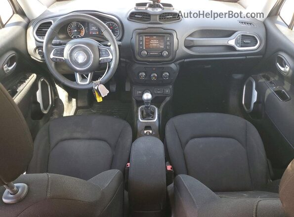 ZACCJBAHXJPH17687 2018 JEEP RENEGADE Gray წინა პანელის ხედი