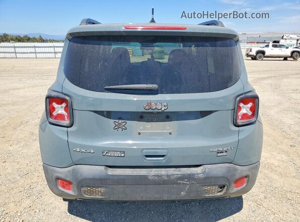 ZACCJBAHXJPH17687 2018 JEEP RENEGADE Gray უკანა ხედი