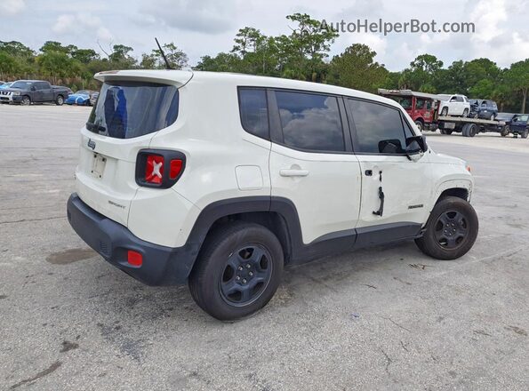 ZACCJBAT0GPE19534 2016 JEEP RENEGADE White Trasero derecho