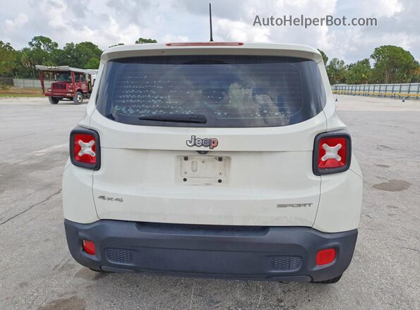 ZACCJBAT0GPE19534 2016 JEEP RENEGADE White Vista trasera