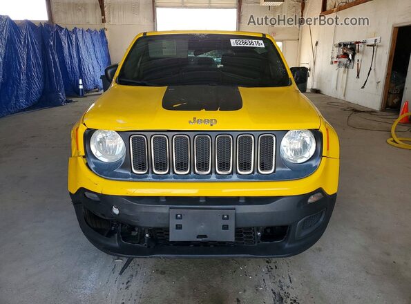 ZACCJBAT1GPC79039 2016 JEEP RENEGADE Yellow Вид спереду