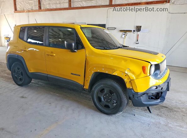 ZACCJBAT1GPC79039 2016 JEEP RENEGADE Yellow Передня права чверть