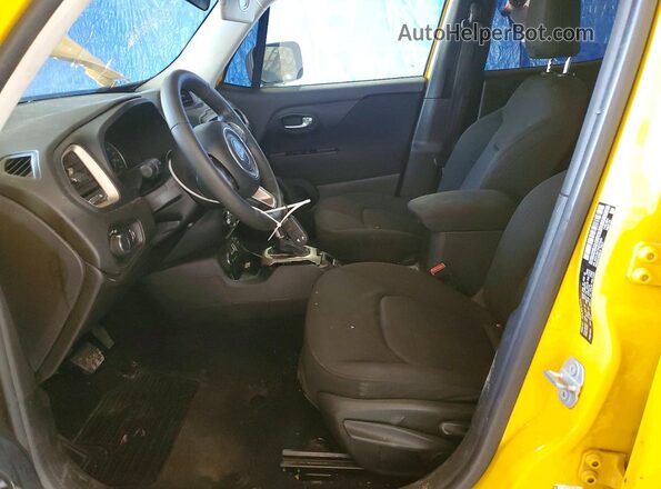 ZACCJBAT1GPC79039 2016 JEEP RENEGADE Yellow Вид салону спереду