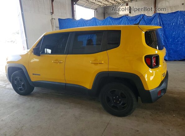 ZACCJBAT1GPC79039 2016 JEEP RENEGADE Yellow Задня ліва чверть
