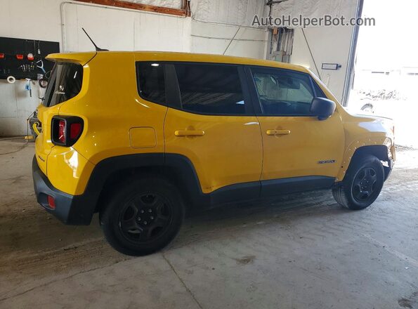 ZACCJBAT1GPC79039 2016 JEEP RENEGADE Yellow Задня права чверть