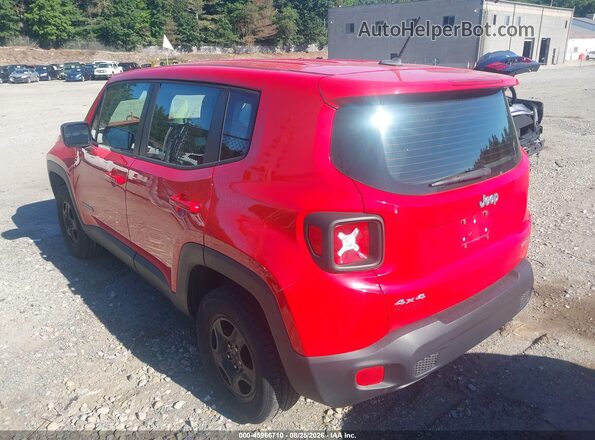 ZACCJBAT1GPC79848 2016 JEEP RENEGADE Red Հետևի ձախ