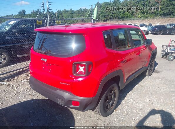 ZACCJBAT1GPC79848 2016 JEEP RENEGADE Red Հետևի աջ