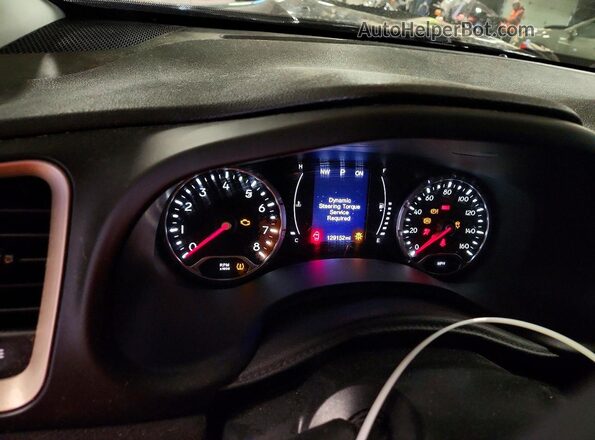 ZACCJBAT1GPD97026 2016 JEEP RENEGADE Black Սարքավորումների վահանակի տեսք