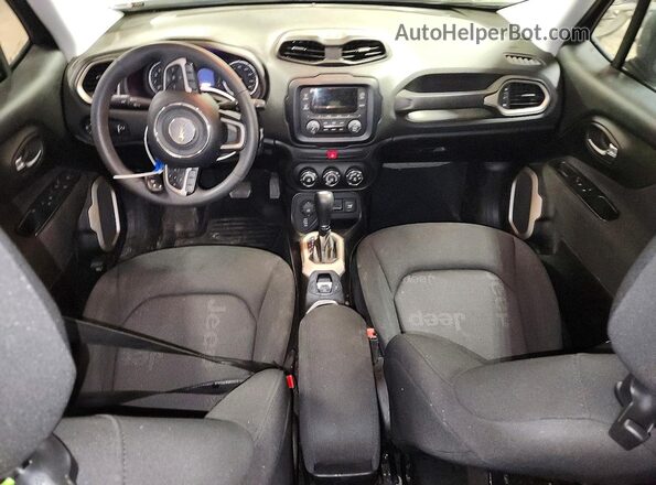 ZACCJBAT1GPD97026 2016 JEEP RENEGADE Black Առջևի վահանակի տեսք
