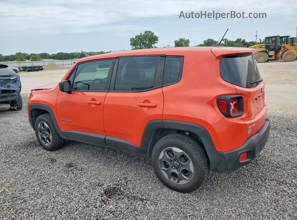 ZACCJBAT2GPD03364 2016 JEEP RENEGADE Оранжевый Задняя левая четверть